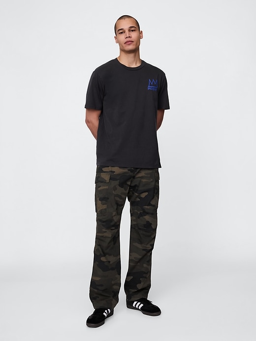 Image number 3 showing, Basquiat Graphic T-Shirt
