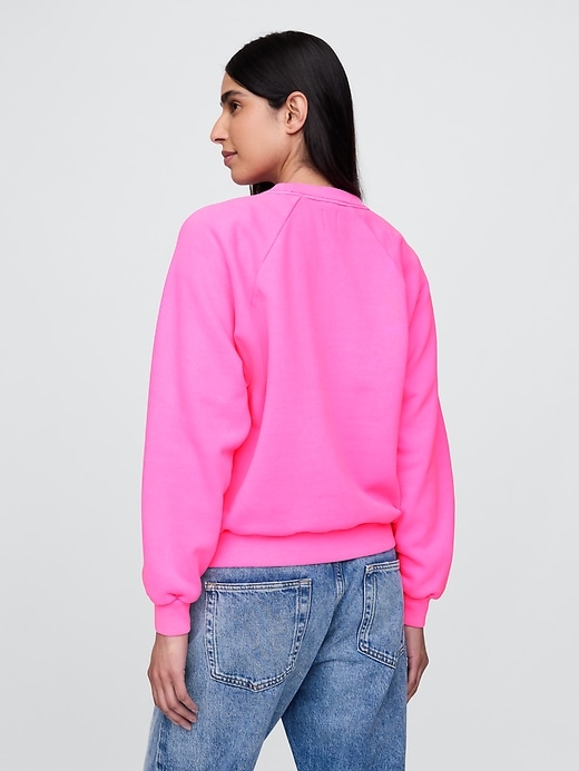 Image number 3 showing, VintageSoft Raglan Sweatshirt