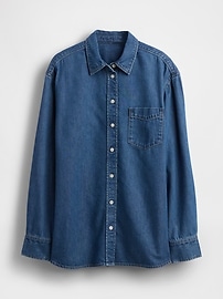 UltraSoft Denim Big Shirt