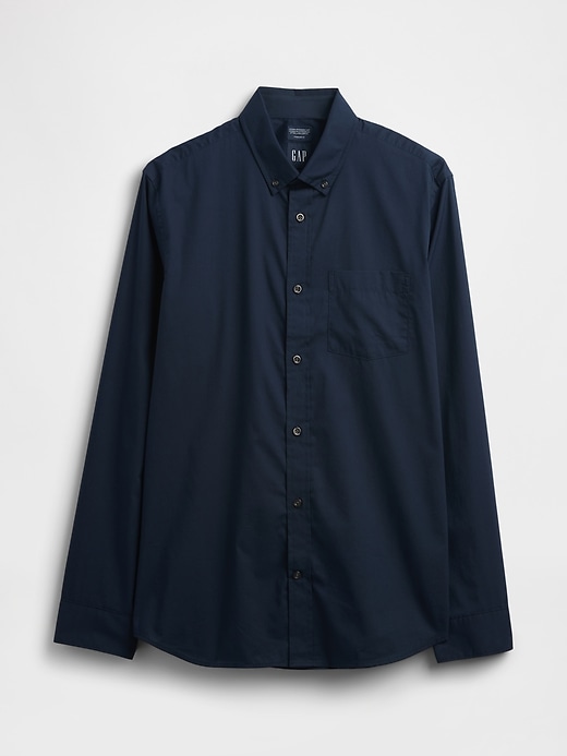 Image number 5 showing, All-Day Poplin Shirt in Classic Fit