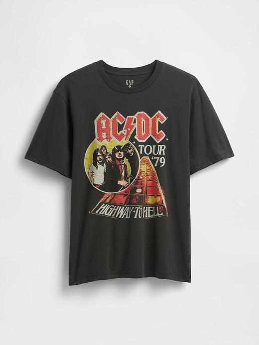 Image number 5 showing, AC/DC 1979 Tour Relaxed Graphic T-Shirt