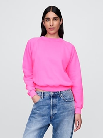 VintageSoft Raglan Sweatshirt