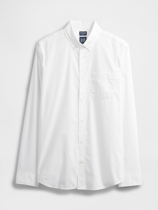 Image number 5 showing, All-Day Poplin Shirt in Classic Fit