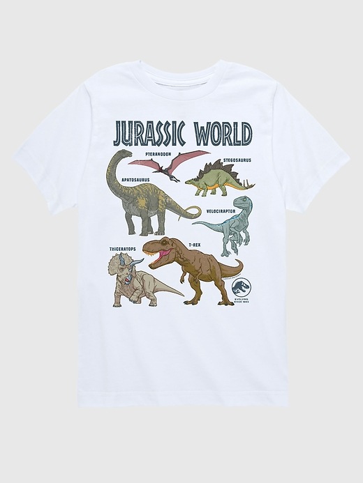 Kids Jurassic World Dinosaur Short Sleeve T-Shirt