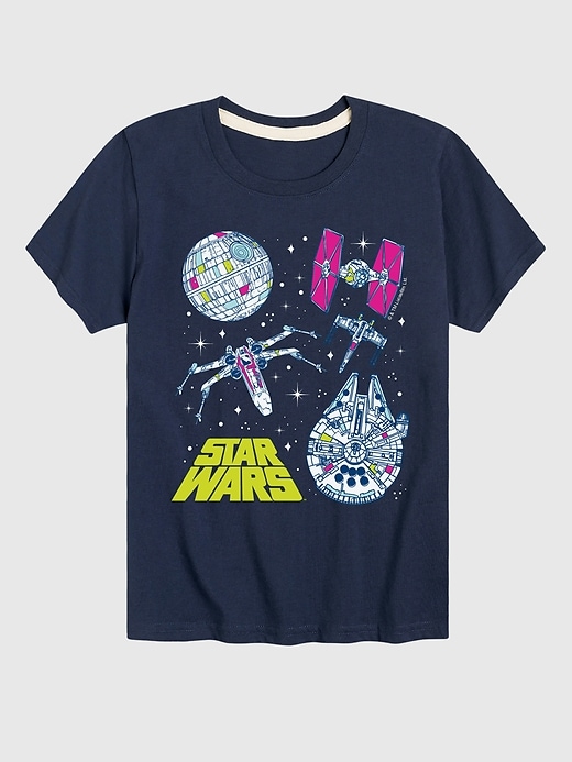 Image number 1 showing, Kids Star Wars Ships Short Sleeve T-Shirt