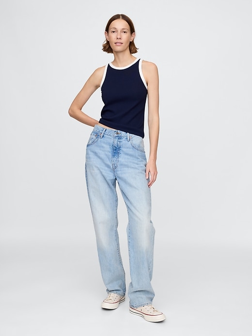 Image number 3 showing, Modern Rib Halter Tank Top