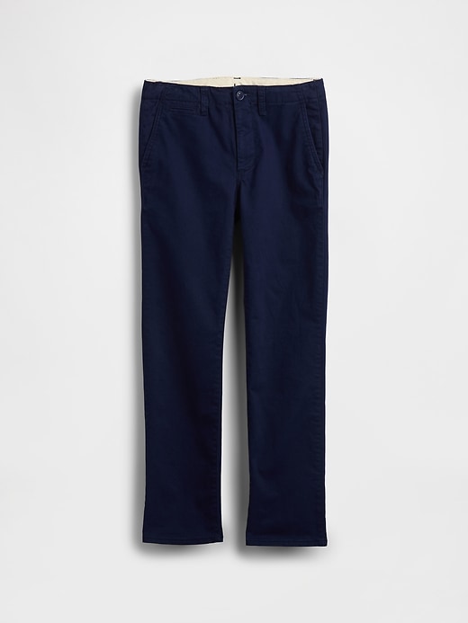 Image number 4 showing, Kids Uniform Straight-Fit Stretch Khakis