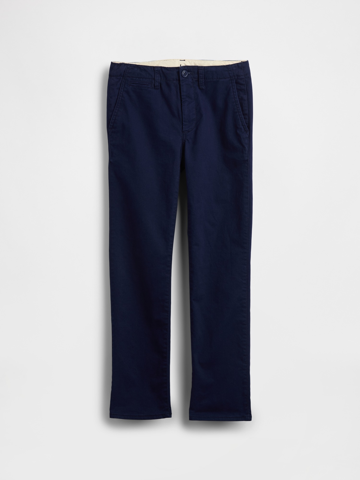 Детские брюки Gap Kids Uniform Straight-Fit Stretch Khakis — фото 4