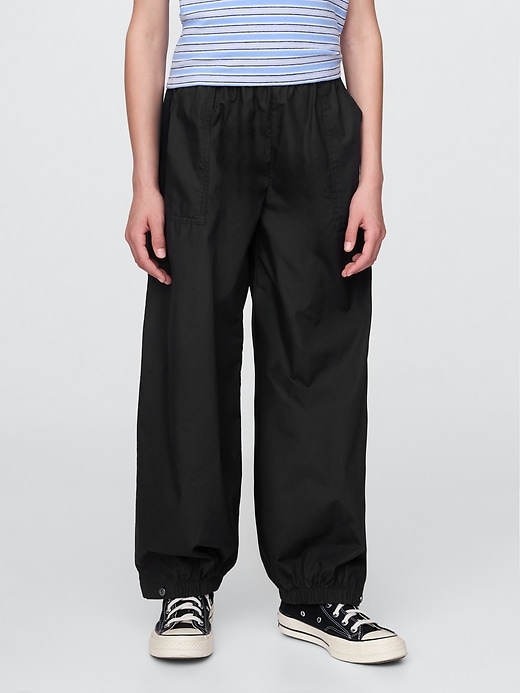 Image number 3 showing, Kids Poplin Baggy Joggers