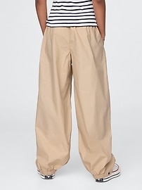 Kids Poplin Baggy Joggers