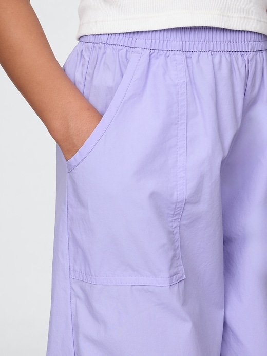 Image number 5 showing, Kids Poplin Baggy Joggers