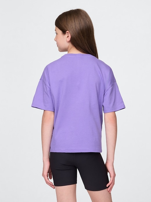 Image number 3 showing, Kids Oversized Graphic T-Shirt