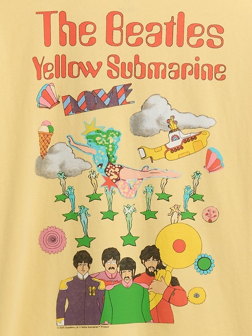 Image number 4 showing, The Beatles Relaxed Graphic T-Shirt