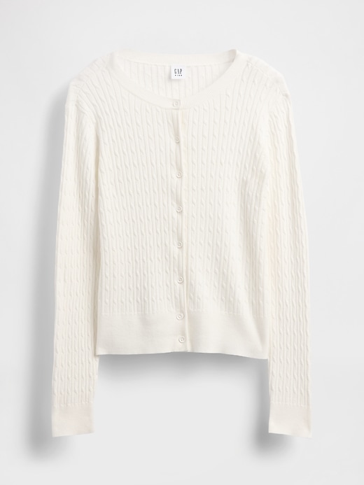Image number 2 showing, Kids Uniform Cardigan Sweater