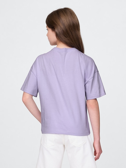 Image number 3 showing, Kids Oversized Graphic T-Shirt