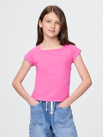 Kids Square-Neck T-Shirt