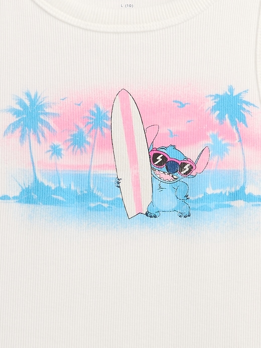 Image number 4 showing, Lilo & Stitch Kids Rib Tank Top