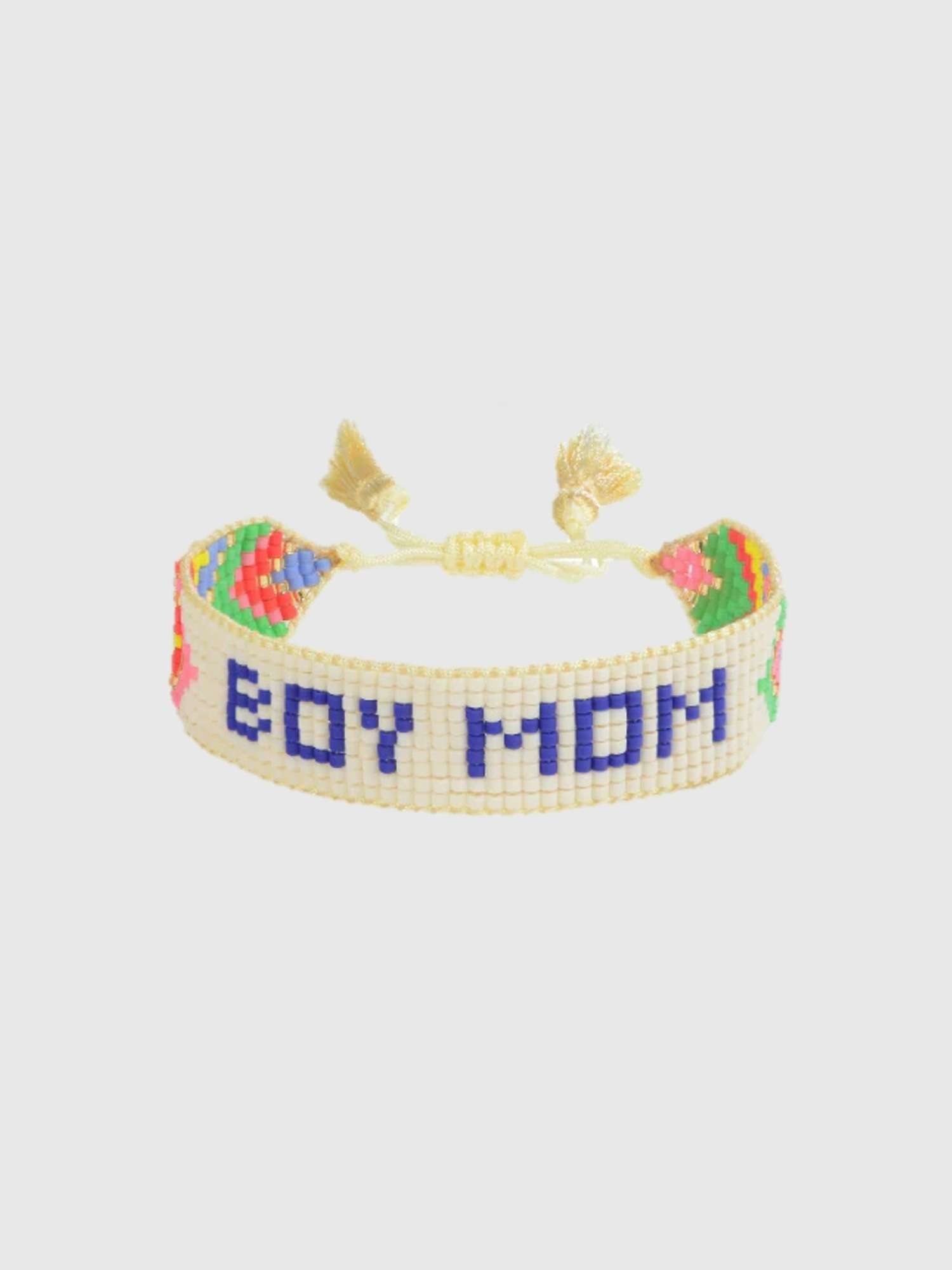 Браслет из бусин Gap Hart Boy Mom, цвет: Разноцветный