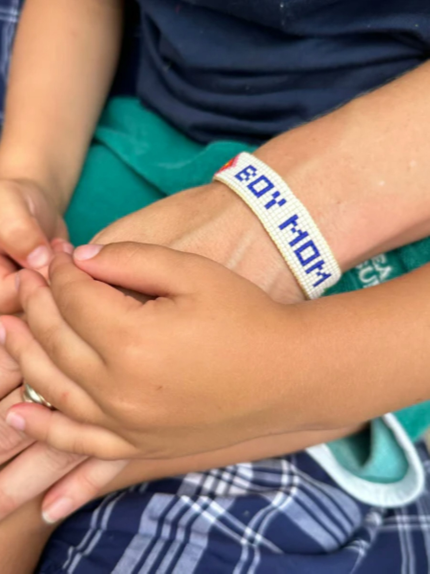 Браслет из бусин Gap Hart Boy Mom, цвет: Разноцветный — фото 3