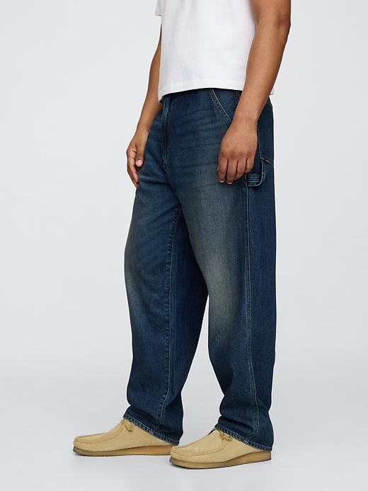 Image number 3 showing, UltraSoft Baggy Carpenter Jeans