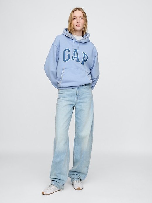 Image number 6 showing, VintageSoft Oversized Logo Hoodie