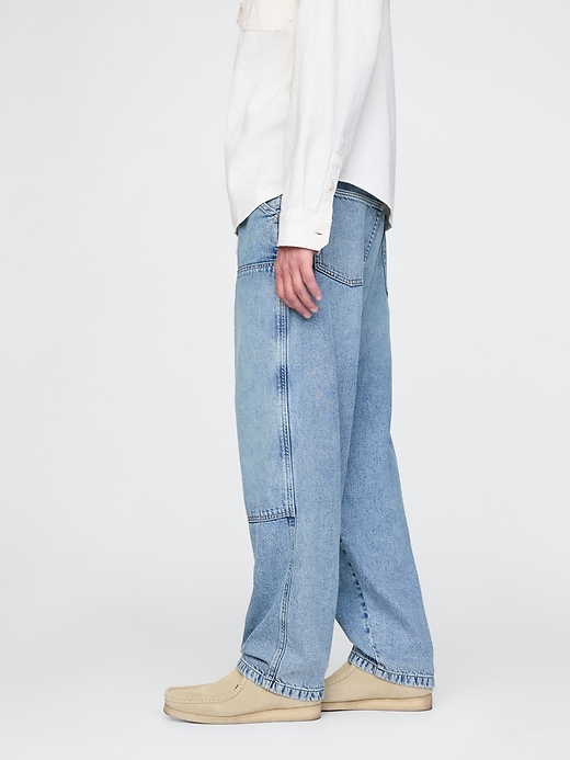 Image number 3 showing, UltraSoft Baggy Jeans