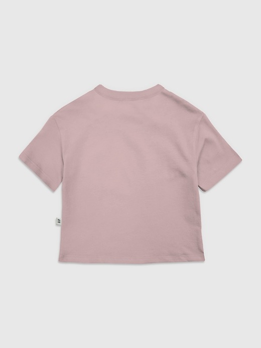 2 of 8 showing, with the color PRIMITIVE of product Toddler Disney Stitch Easter Bunny Graphic T-Shirt