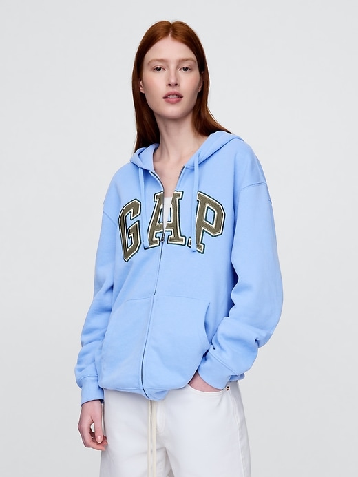 Image number 5 showing, VintageSoft Arch Logo Full-Zip Hoodie