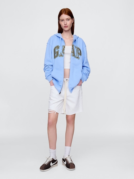 Image number 6 showing, VintageSoft Arch Logo Full-Zip Hoodie