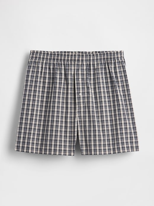 Image number 2 showing, Poplin PJ Boxer Shorts