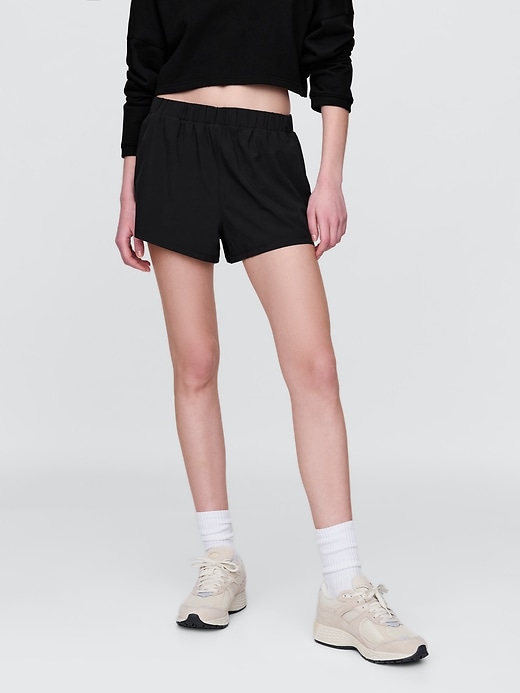 View large product image 2 of 11. GapFit Mid Rise Running Shorts