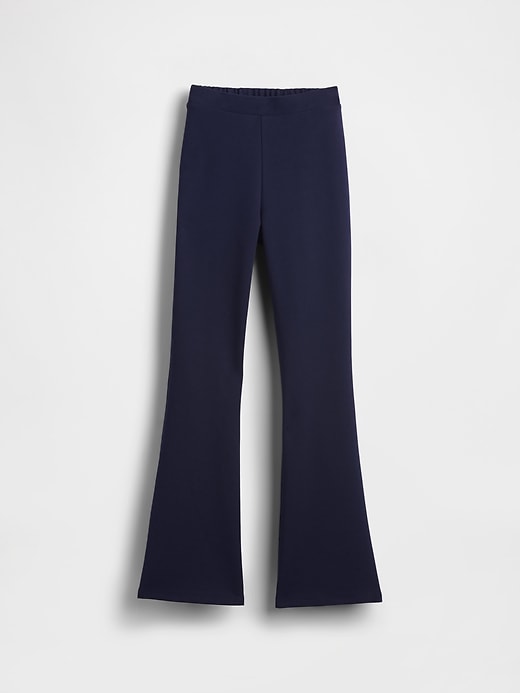 Image number 2 showing, Kids Uniform Ponte Easy Flare Pants
