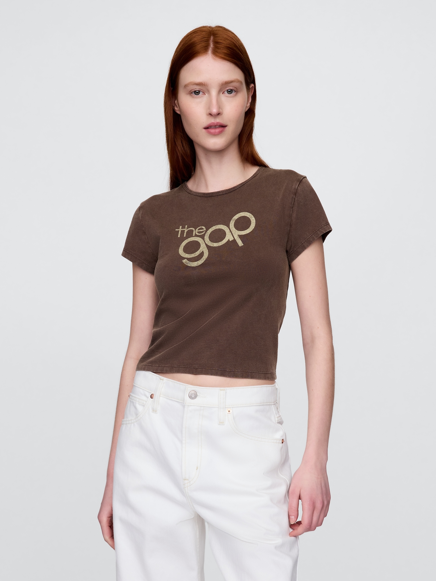 Cotton Jersey Logo Baby T-Shirt