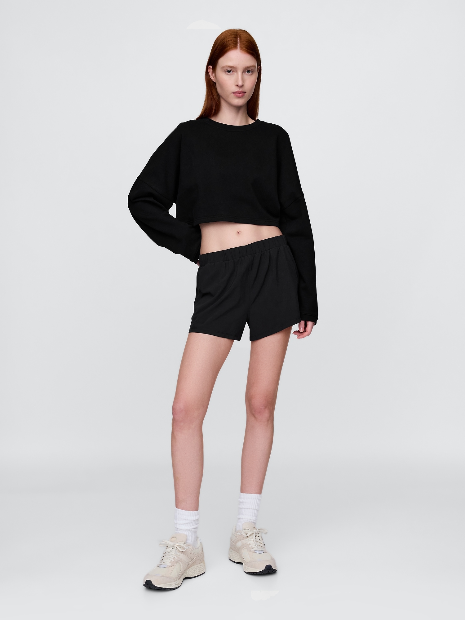 GapFit Mid Rise Running Shorts