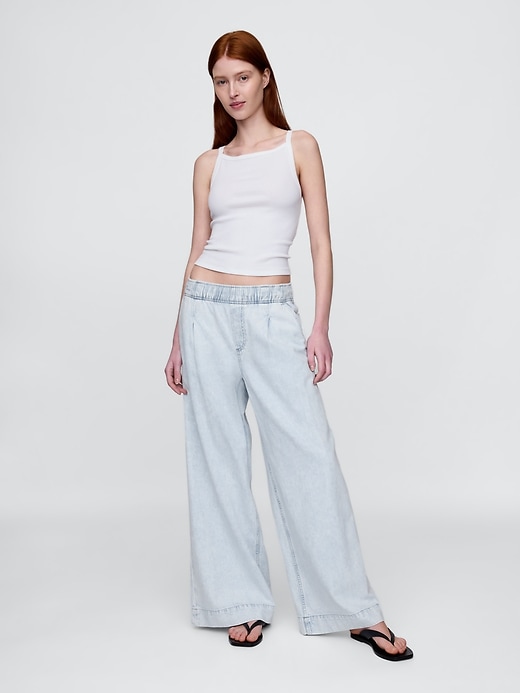 Image number 1 showing, Mid Rise UltraSoft Easy Baggy Jeans