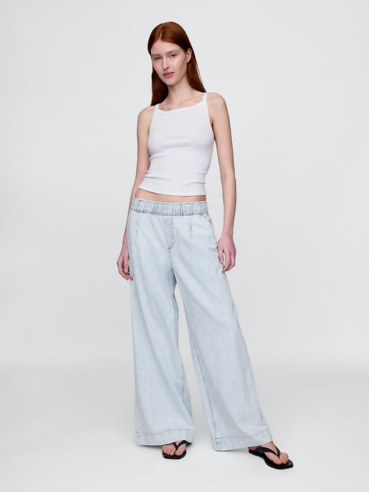 Mid Rise UltraSoft Baggy Jeans