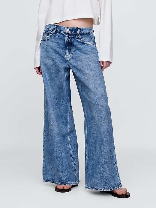 Image number 2 showing, Low Slung Extra Baggy Jeans