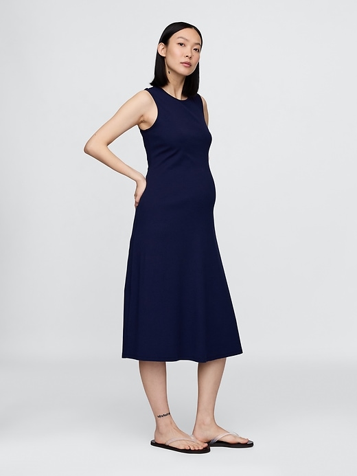 Image number 3 showing, Maternity Modern Rib Dress