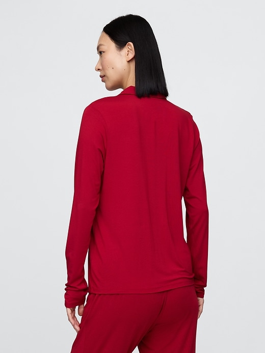 Image number 2 showing, Maternity Modal PJ Shirt