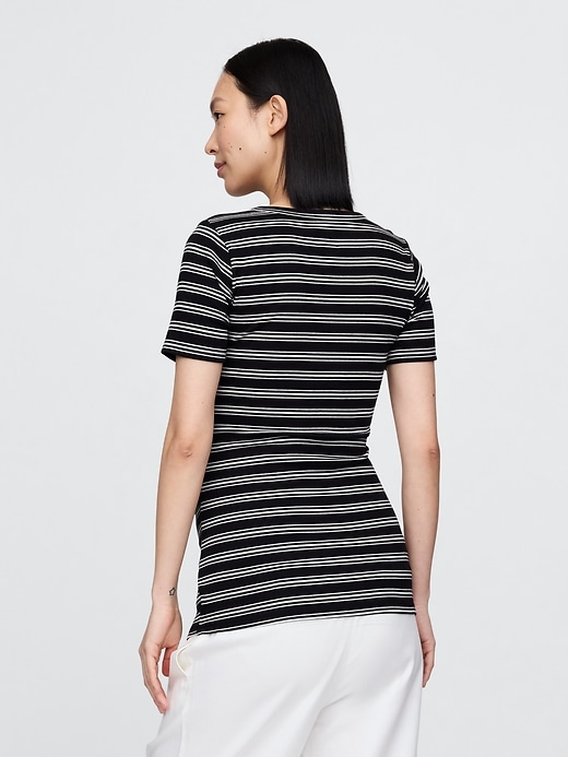 Image number 2 showing, Maternity Modern Crewneck T-Shirt