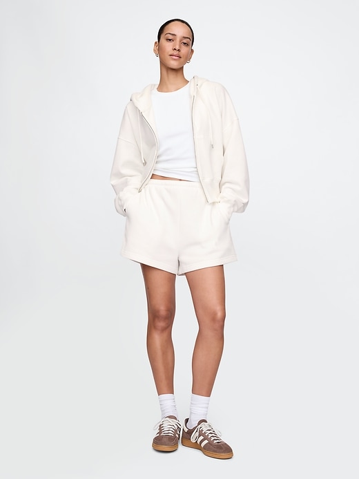 Image number 4 showing, VintageSoft Full-Zip Wedge Hoodie