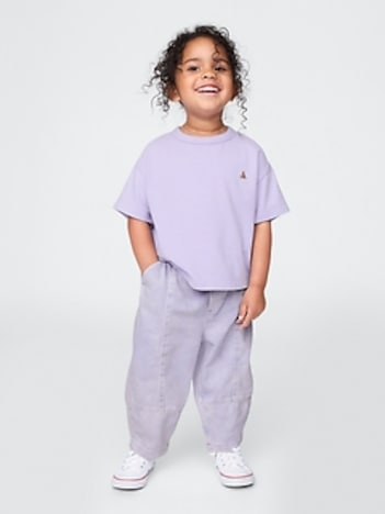 Baby & Toddler Pull-On Barrel Jeans