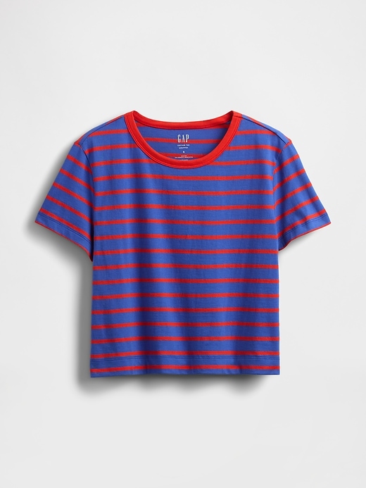 Image number 4 showing, Organic Cotton VintageSoft Cropped T-Shirt