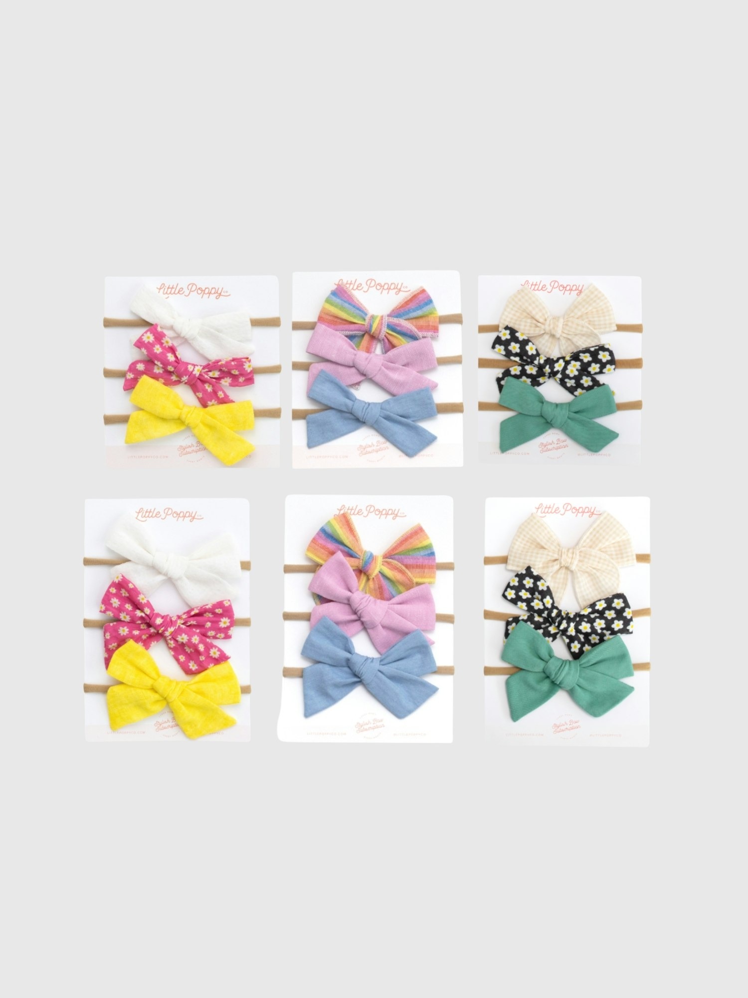 Детские аксессуары для волос Gap The Nora Headband Bow Bundle, цвет: Разноцветный — фото 2