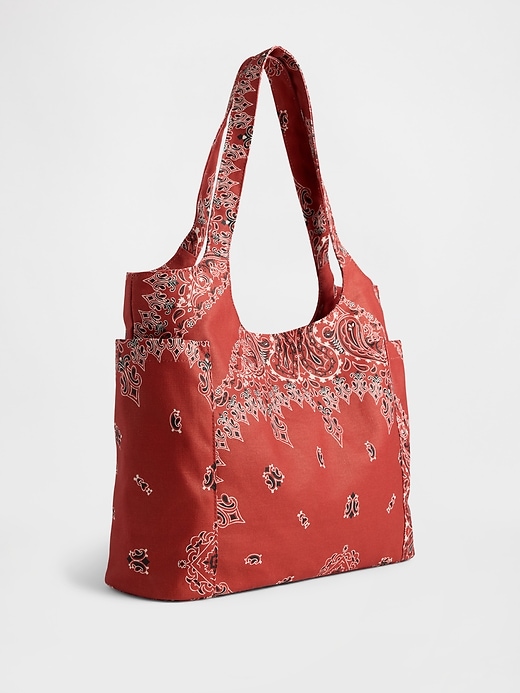 Image number 2 showing, Linen-Cotton Tote Bag