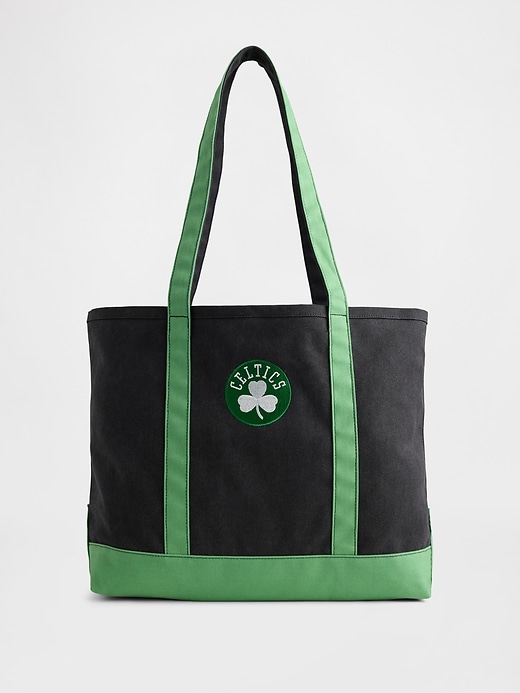 Image number 1 showing, NBA Boston Celtics Logo Tote Bag
