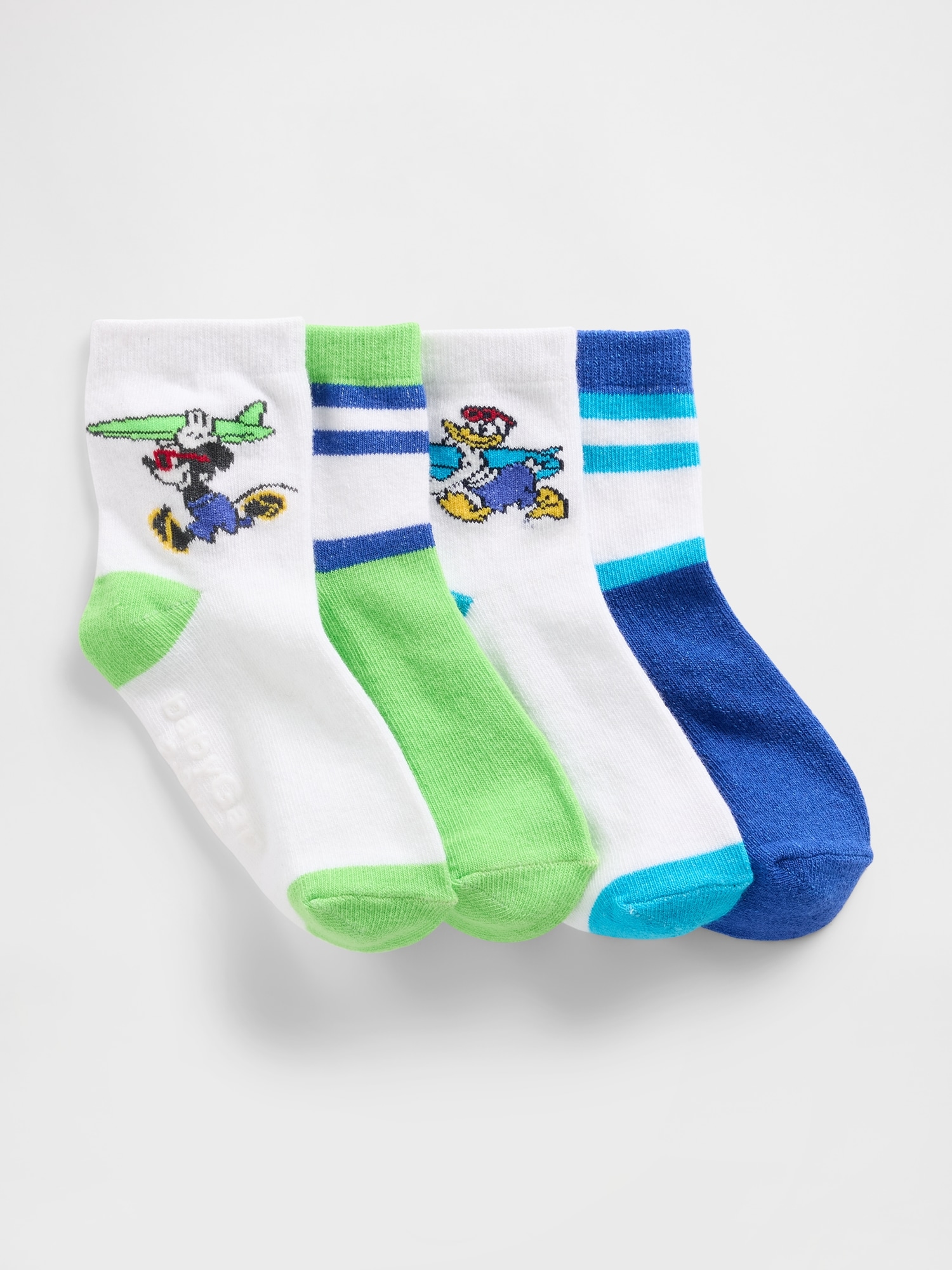 Gap × Disney Baby & Toddler Quarter Crew Socks