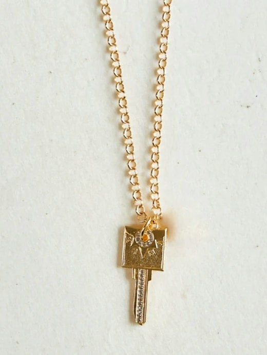 Image number 2 showing, HART Mama Compass Key Necklace
