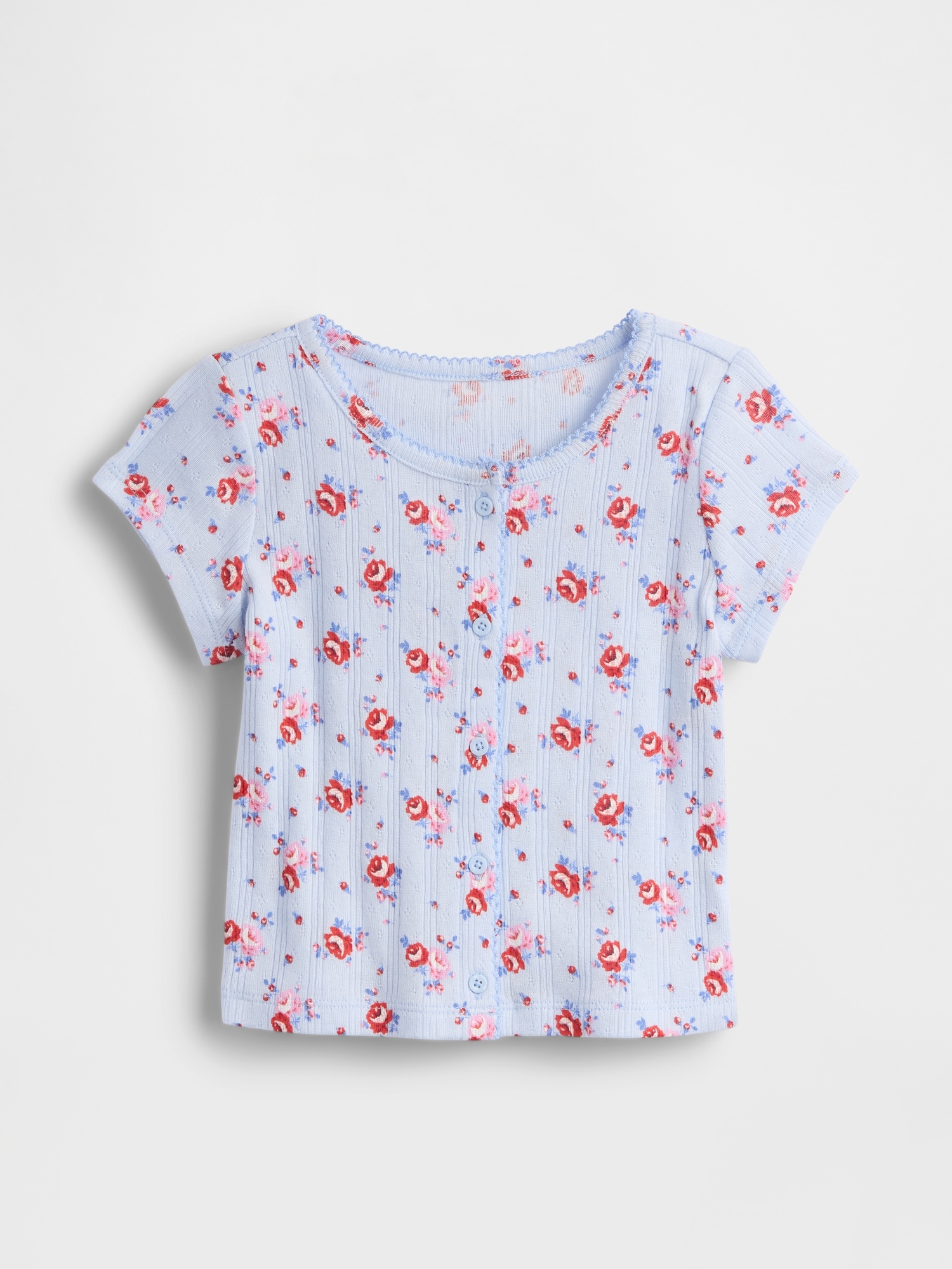 Baby & Toddler Pointelle Rib Top