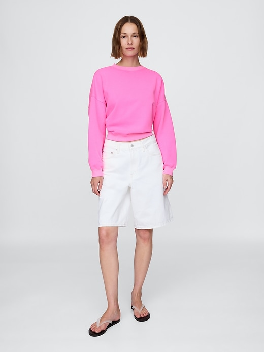 Image number 2 showing, VintageSoft Wedge Crewneck Sweatshirt